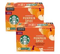 Starbucks Coffee Company Limited Edition Flavored Coffee K-Cups, Pumpkin Spice, 10 CT (Pack of 2)