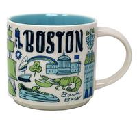 Starbucks Coffee Mug - Been There Series Across The Globe (Boston), 14 ounces