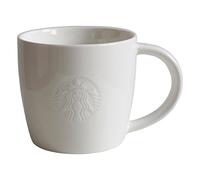 STARBUCKS Coffee Mug White 12 oz Classic White Collectors