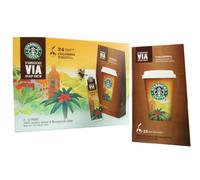 Starbucks Coffee Via Ready Brew Instant Colombian Coffee 24 Sachets Medium