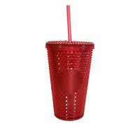 Starbucks® Cold Cup reusable Bling Red Edition Cold Drinks Mug Gold Edition