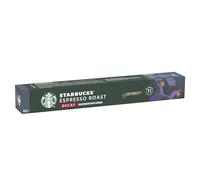STARBUCKS Decaf Espresso Roast by Nespresso, Dark Roast, Coffee Capsules (10 Capsules)