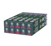 STARBUCKS Decaf Espresso Roast by Nespresso, Dark Roast, Coffee Capsules 10 x 10 (100 Capsules)