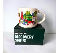 Starbucks DISCOVERY SERIES Collection BOSTON 14 oz Mug, Ivory white