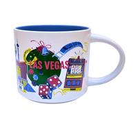 Starbucks Discovery Series Las Vegas Ceramic Mug, 14 Oz