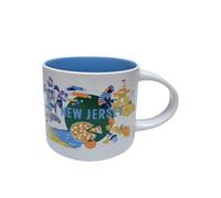 Starbucks Discovery Series New Jersey Ceramic Mug, 14 Oz