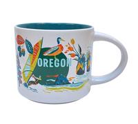 Starbucks Discovery Series Oregon Ceramic Mug, 14 Oz