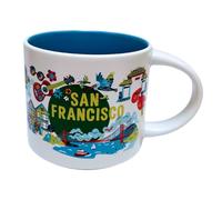 Starbucks Discovery Series San Francisco Ceramic Mug, 14 Oz