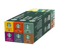 STARBUCKS Discovery Variety Pack by Nespresso, All Roast Types Coffee