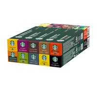 STARBUCKS Discovery Variety Pack by Nespresso, All Roast Types Coffee Capsules 10 x 10 (100 Capsules) - Amazon Exclusive