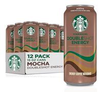 Starbucks Doubleshot Energy Coffee, Mocha, 15 Ounce Cans, 12 Pack