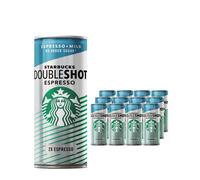 Starbucks Doubleshot Espresso No Added Sugar Iced Coffee Can Multipack, 12 x 200 ml