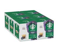 STARBUCKS Espresso Dark Roast Coffee Pods by NESCAFÉ Dolce Gusto - 72 Espresso Capsules (6 packs) - Espresso Coffee Pods