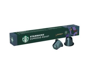 Starbucks | Espresso Roast - 10 pods Starbucks by Nespresso®