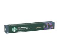 STARBUCKS Espresso Roast by Nespresso, Dark Roast, Coffee Capsules (10 Capsules)