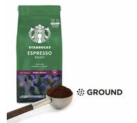 STARBUCKS Espresso Roast Dark Roast Ground Coffee 200g Pack of 6