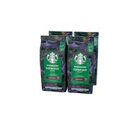 STARBUCKS Espresso Roast Dark Roast Whole Bean Coffee 450g Pack of 4