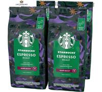 STARBUCKS Espresso Roast, Dark Whole Bean Coffee 450 g 450 g (Pack of 4)