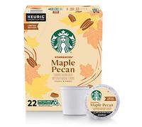 Starbucks Flavored K-Cup Coffee Pods, Maple Pecan for Keurig Brewers ,1 Box (22 pods)