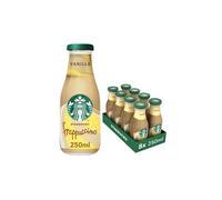 Starbucks Frappuccino Vanilla Coffee Bottle Drink 8x 250ml Best Before June 2025