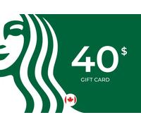 Starbucks Gift Card 40 CAD Key - CANADA