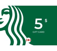 Starbucks Gift Card 5 CAD Key - CANADA