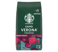 Starbucks Caffe Verona Coffee, Dark, Ground, 12-Ounce Bags (Pack Of 3)