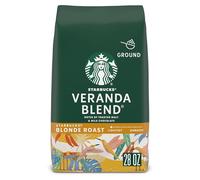 Starbucks Ground Coffee-Starbucks Blonde Roast Coffee-Veranda Blend-100% Arabica-1 bag (28 oz)