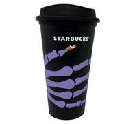 STARBUCKS Halloween Skeleton Hand Reusable Travel Mug/Cup/Tumbler Grande Medium, 16oz 473ml
