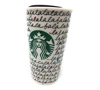Starbucks Holiday 2011 Ceramic Travel Tumbler 12 oz.