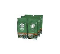 Starbucks House Blend Medium Roast Ground Coffee, 200 g - Balanced, toffee-nut-cocoa notes, Pack of 6