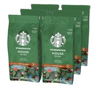 STARBUCKS House Blend Medium Roast Ground Coffee 200g Pack of 6