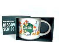 Starbucks Illinois Discovery Series Ceramic Coffee Mug, 14-ounce