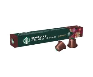 Starbucks | Italian Style Roast - 10 pods Starbucks by Nespresso®
