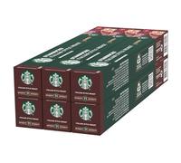 STARBUCKS Italian Style Roast by Nespresso, Dark Roast, Coffee Capsules 6 x 10 (60 Capsules)