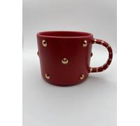 STARBUCKS Limited Edition Christmas Mug 2025 in Red with Golden Dots - 355 ml