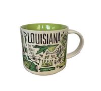 Starbucks LOUISIANA Been There Series Across The Globe Collection Ceramic Coffee Mug 14 oz