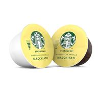 STARBUCKS Madagascar Vanilla Macchiato Coffee Pods by Dolce Gusto, 72 Flavoured Coffee Capsules | Sold Loose - Sold by Bargain Hub