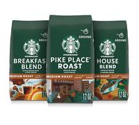 Starbucks Medium Roast Ground Coffee-Variety Pack-3 bags (12 oz each)