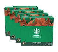 Starbucks Medium Roast Instant Coffee Sachets 50 Pack (Pack of 4) - Smooth Rich Blend