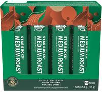 STARBUCKS Medium Roast Instant Coffee Sachets - 50 x 2.3 g