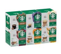 STARBUCKS Mixed Coffee Cup Variety Pack by NESCAFÉ Dolce Gusto, White and Black Coffee, Coffee Capsules 6 x 12 (72 Capsules) - Amazon Exclusive