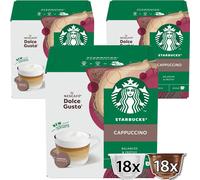 STARBUCKS NESCAFE DOLCE GUSTO CAPPUCCINO 3x12 capsules