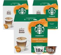 STARBUCKS NESCAFE DOLCE GUSTO CARAMEL MACCHIATO, 3x12 capsules