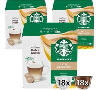 STARBUCKS NESCAFE DOLCE GUSTO LATTE MACCHIATO 3 x 12 capsules