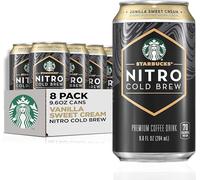 Starbucks Nitro Cold Brew, Vanilla Fig 10 Fl Oz Can (Pack of 8)