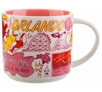 Starbucks ORLANDO BEEN THERE SERIES ACROSS THE GLOBE COLLECTION Ceramic Coffee Mug, 14 Fl Oz