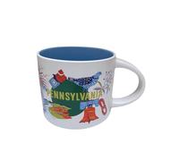 Starbucks Pennsylvania Discovery Mug, Coffee Mug, 14 oz