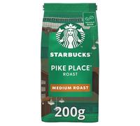 Starbucks Pike Place Coffee, Medium Roast, Roasted Coffee, Soft, Chocolate Note, Whole Beans, 200g