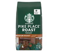 starbucks pike place roast 16oz | 100% Arabica whole bean coffee; Medium Roast Pike Place Roast; 1 bag, 12 oz